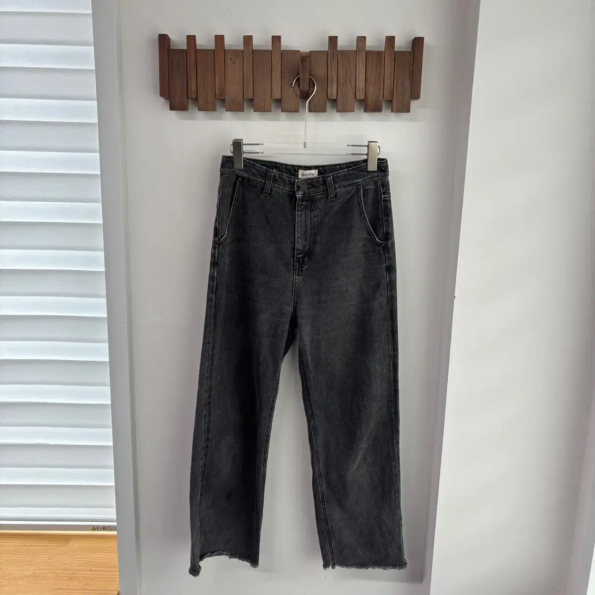 ★hug your skin★ Korilakkuma Washed Jeans New] Hug Your Skin Rilakkuma Washed Jeans S on Bunjang